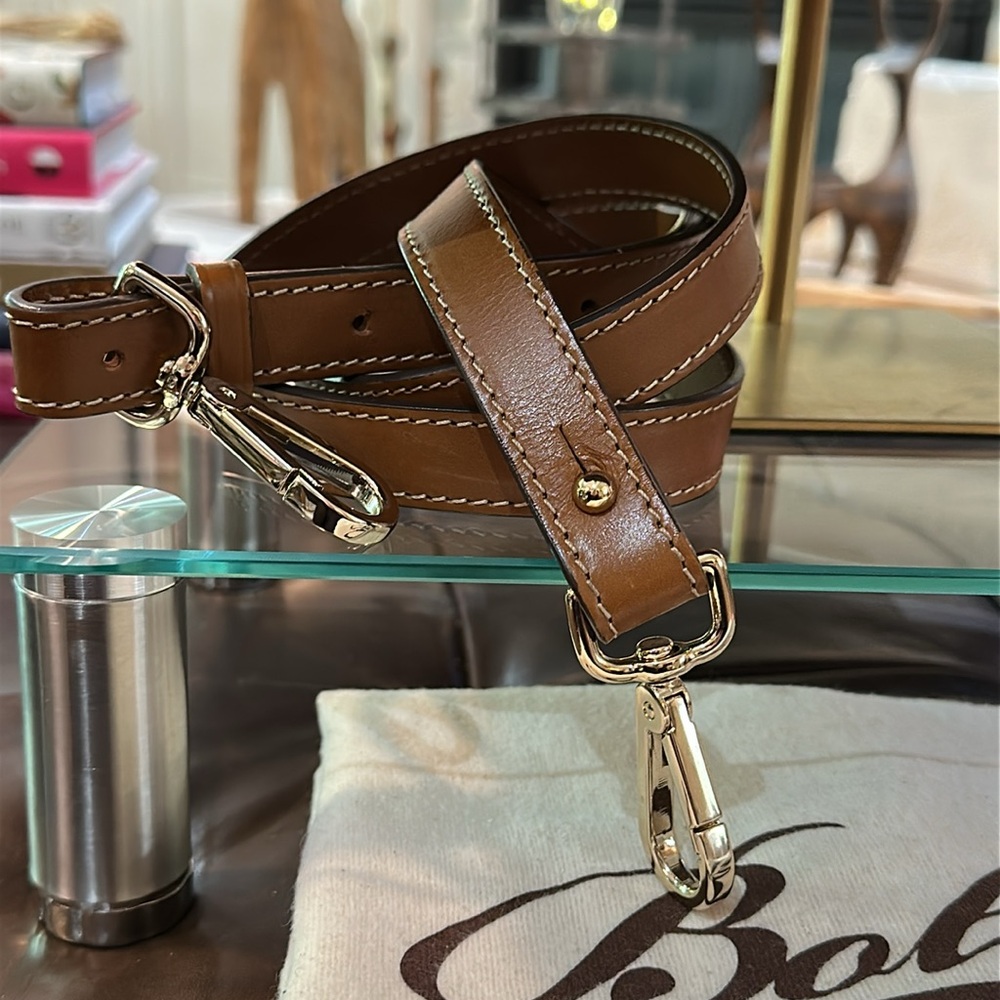 Boldrini Selleria Florentine Vachetta Leather Satchel in Cuoio Brown, EUC - Picture 8 of 16